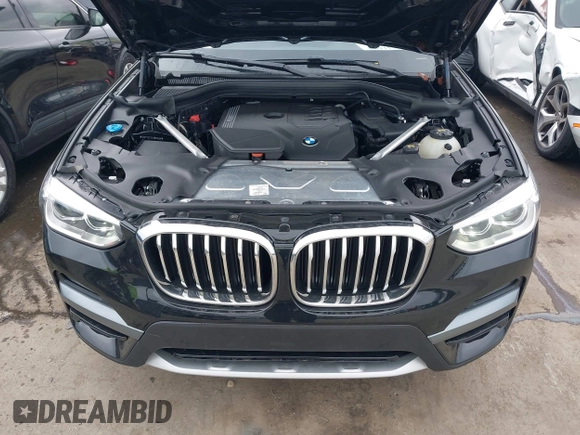 2020 BMW X3 sDrive30i with VIN 5UXTY3C01L9B58559, listed as a IAAI auction lot 41531605 with 120,594 mi miles and . Bid and sale history available at DreamBid. Image 10.