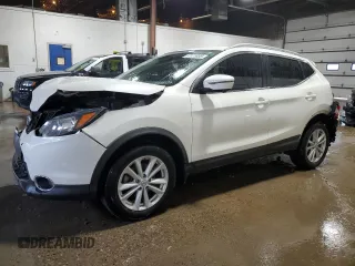 2017 Nissan Rogue SV with VIN JN1BJ1CR8HW134594, listed as a Copart auction lot 57123835 with 121,053 mi miles and Salvage title. Bid and sale history available at DreamBid. Image 1.