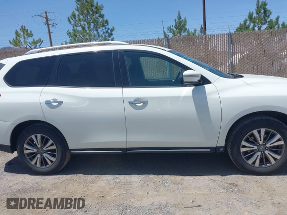 2017 Nissan Pathfinder SL with VIN 5N1DR2MM1HC636397, listed as a IAAI auction lot 42404379 with 135,858 mi miles and . Bid and sale history available at DreamBid. Image 14.