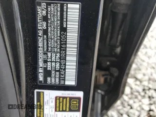 2024 Mercedes-Benz C 300 with VIN W1KAF4HB1RR161052, listed as a Copart auction lot 44975215 with 6,568 mi miles and Salvage title. Bid and sale history available at DreamBid. Image 13.