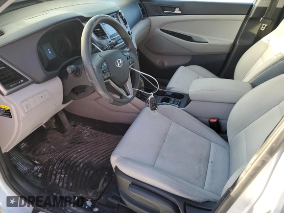 2017 Hyundai Tucson with VIN KM8J2CA44HU558094, listed as a Copart auction lot 44410455 with 122,120 mi miles and Salvage Title. Bid and sale history available at carsss.com. Image 7.