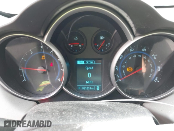 2014 Chevrolet Cruze LS with VIN 1G1PA5SG2E7441753, listed as a IAAI auction lot 42199847 with 93,624 mi miles and . Bid and sale history available at DreamBid. Image 7.