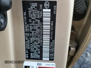 2010 Toyota Camry z VIN 4T1BF3EK7AU541572, wystawiony jako Copart lot #60035335 z przebiegiem 171 041 mil mil oraz Szkoda całkowita • Salvage title. Historia ofert i sprzedaży dostępna na DreamBid. Obrazek 12.