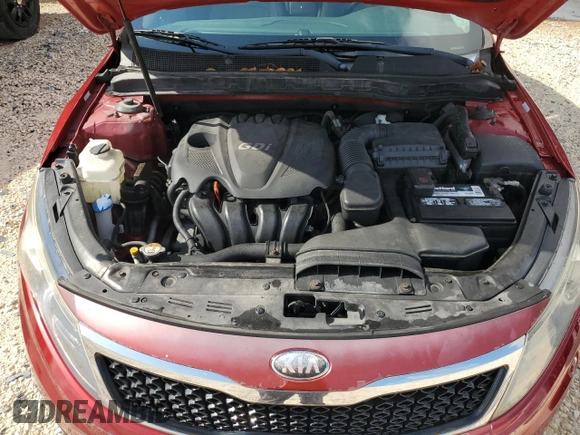 2013 Kia Optima EX with VIN 5XXGN4A7XDG211200, listed as a Copart auction lot 55419625 with 110,028 mi miles and Salvage title. Bid and sale history available at DreamBid. Image 11.