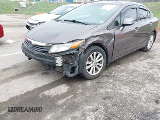 2012 Honda Civic EX-L with VIN 2HGFB2F95CH516460, listed as a IAAI auction lot 41897905 with 222,739 mi miles and . Bid and sale history available at DreamBid. Image 6.