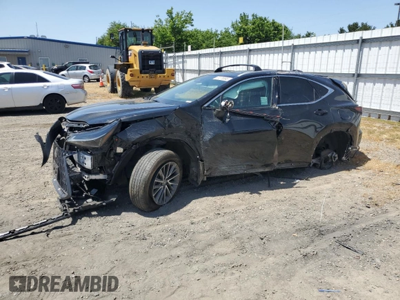 2024 Lexus NX 350 Premium with VIN 2T2GGCEZ2RC037973, listed as a Copart auction lot 57076595 with 33,000 mi miles and Salvage title. Bid and sale history available at DreamBid. Image 1.