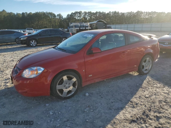 2007 Chevrolet Cobalt SS with VIN 1G1AM15B377390711, listed as a Copart auction lot 42240495 with 128,560 mi miles and Salvage Title. Bid and sale history available at carsss.com. Image 1.