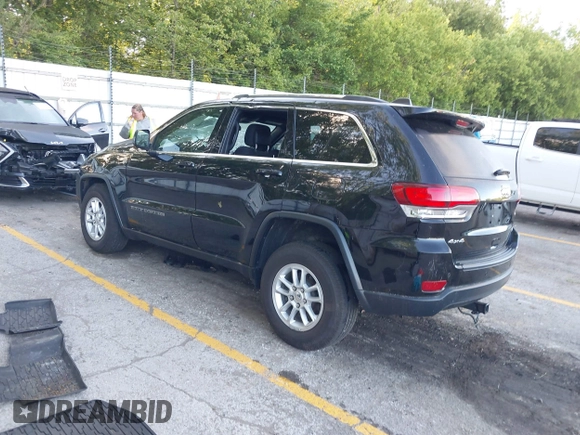 2020 Jeep Grand Cherokee Laredo with VIN 1C4RJFAG4LC292533, listed as a IAAI auction lot 42338468 with 49,061 mi miles and . Bid and sale history available at DreamBid. Image 3.