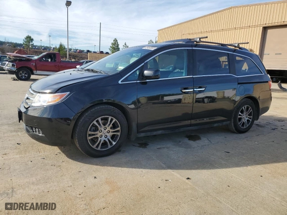 2012 Honda Odyssey EX with VIN 5FNRL5H40CB111396, listed as a Copart auction lot 45460855 with 172,393 mi miles and Salvage Title. Bid and sale history available at carsss.com. Image 1.