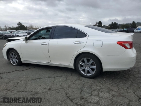 2008 Lexus ES with VIN JTHBJ46G382207286, listed as a Copart auction lot 50668125 with 208,301 mi miles and Salvage Title. Bid and sale history available at carsss.com. Image 2.