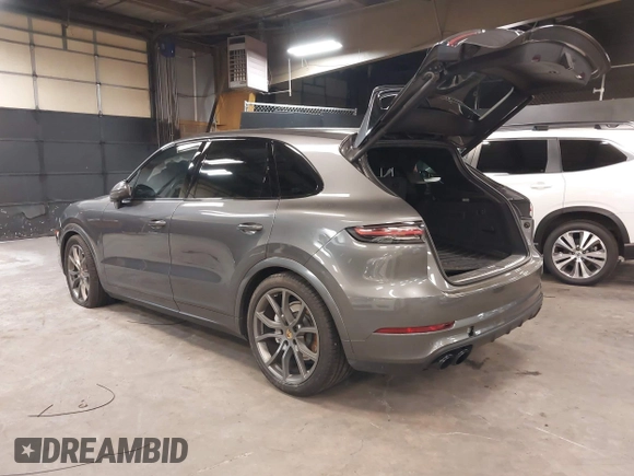 2019 Porsche Cayenne Turbo with VIN WP1AF2AY1KDA80762, listed as a IAAI auction lot 42451795 with 46,298 mi miles and . Bid and sale history available at DreamBid. Image 3.