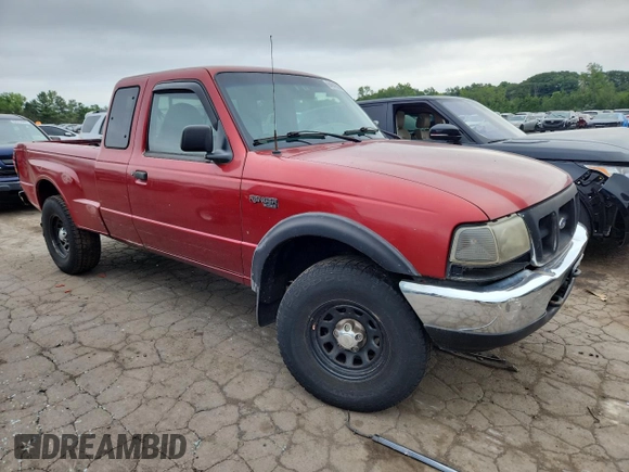 1999 Ford Ranger XLT with VIN 1FTZR15X3XTA95798, listed as a Copart auction lot 64642595 with 201,008 mi miles and Clean title. Bid and sale history available at DreamBid. Image 4.