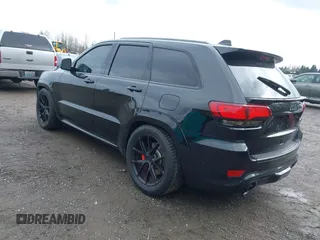 2017 Jeep Grand Cherokee SRT with VIN 1C4RJFDJ0HC790873, listed as a IAAI auction lot 41866806 with 37,785 mi miles. Bid and sale history available at carsss.com. Image 3.