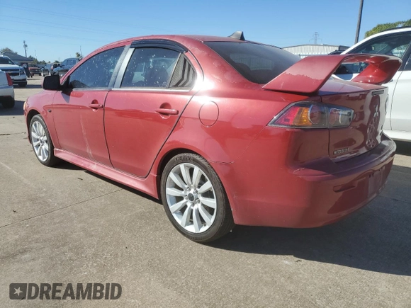 2011 Mitsubishi Lancer GTS with VIN JA32U8FWXBU006034, listed as a Copart auction lot 76993234 with 182,889 mi miles and Salvage Title. Bid and sale history available at DreamBid. Image 2.