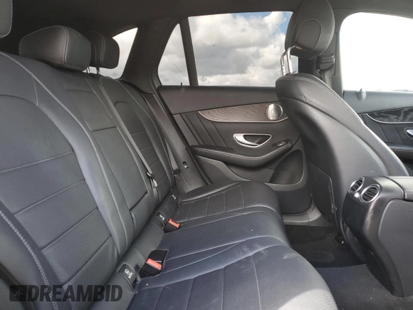 2018 Mercedes-Benz GLC with VIN WDC0G4KB8JV070619, listed as a Copart auction lot 48543395 with 125,689 mi miles and Salvage Title. Bid and sale history available at carsss.com. Image 11.