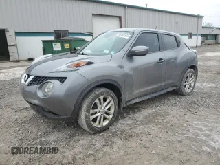 2016 Nissan Juke SL with VIN JN8AF5MV8GT658717, listed as a Copart auction lot 46954565 with 109,970 mi miles and Salvage Title. Bid and sale history available at carsss.com. Image 1.