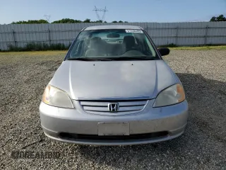 2001 Honda Civic LX with VIN JHMES15501S001759, listed as a Copart auction lot 51538465 with 312,818 mi miles and Salvage Title. Bid and sale history available at carsss.com. Image 5.