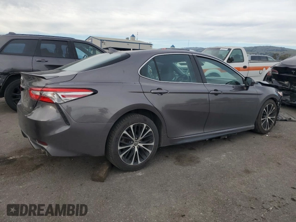 2019 Toyota Camry LE with VIN 4T1B11HK7KU248125, listed as a Copart auction lot 46953005 with 71,420 mi miles and Salvage Title. Bid and sale history available at carsss.com. Image 3.