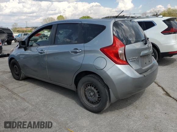2015 Nissan Note S Plus with VIN 3N1CE2CP2FL417685, listed as a Copart auction lot 52495745 with 145,153 mi miles and Salvage Title. Bid and sale history available at DreamBid. Image 2.