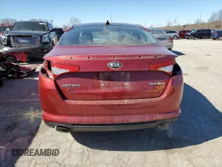 2013 Kia Optima SX with VIN 5XXGR4A66DG209262, listed as a Copart auction lot 44748484 with 112,113 mi miles and Clean Title. Bid and sale history available at carsss.com. Image 6.
