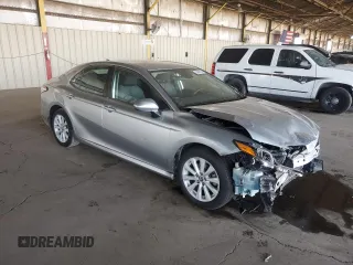 2019 Toyota Camry LE with VIN 4T1B11HK4KU723813, listed as a Copart auction lot 53896305 with 69,986 mi miles and Salvage Title. Bid and sale history available at carsss.com. Image 4.