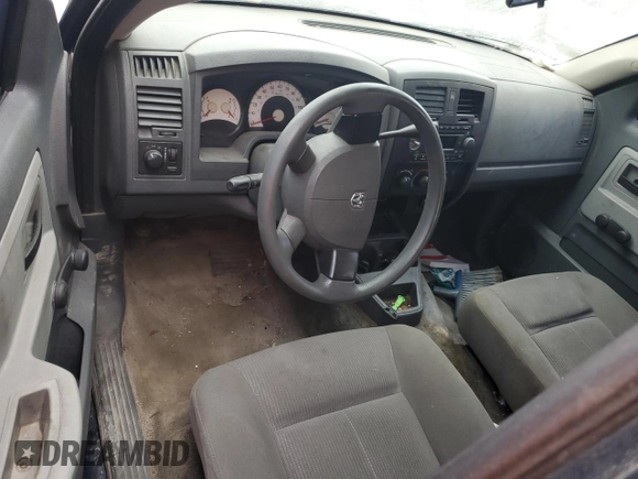 2006 Dodge Dakota ST with VIN 1D7HW28N46S517804, listed as a Copart auction lot 83544284 with Not Provided miles and Salvage Title. Bid and sale history available at DreamBid. Image 8.