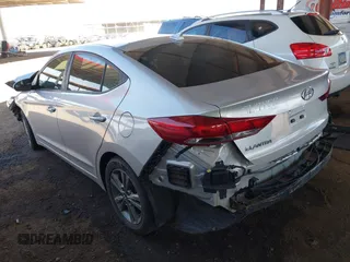 2018 Hyundai Elantra SEL with VIN 5NPD84LF4JH253716, listed as a IAAI auction lot 41906840 with 136,004 mi miles and . Bid and sale history available at DreamBid. Image 3.