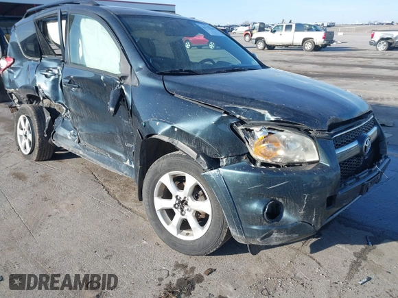 2010 Toyota RAV4 Ltd with VIN JTMDF4DV1A5030948, listed as a IAAI auction lot 41773340 with 165,859 mi miles. Bid and sale history available at carsss.com. Image 1.