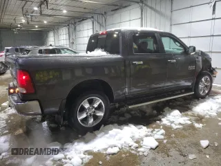 2018 Ram 1500 Big Horn with VIN 1C6RR7LG6JS124477, listed as a Copart auction lot 45650805 with 93,666 mi miles and Salvage Title. Bid and sale history available at carsss.com. Image 3.