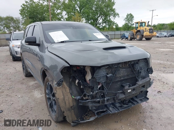 2020 Dodge Durango R/T with VIN 1C4SDJCT2LC433279, listed as a IAAI auction lot 42251531 with 80,631 mi miles and . Bid and sale history available at DreamBid. Image 6.