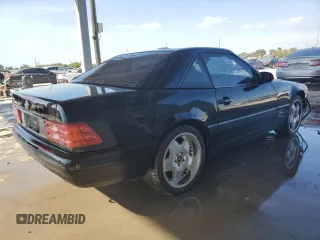 1999 Mercedes-Benz SL-Class with VIN WDBFA68F5XF180746, listed as a Copart auction lot 83422784 with 109,648 mi miles and Clean Title. Bid and sale history available at carsss.com. Image 3.