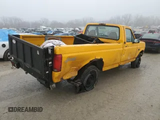 1996 Ford F-250 with VIN 1FTHF26H0TEA60488, listed as a Copart auction lot 43141165 with 0 mi miles and Salvage Title. Bid and sale history available at carsss.com. Image 3.