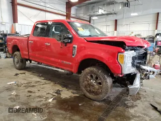 2017 Ford F-350 Platinum with VIN 1FT8W3BT9HEC21427, listed as a Copart auction lot 52527675 with Not Provided miles and Non Repairable. Bid and sale history available at DreamBid. Image 4.