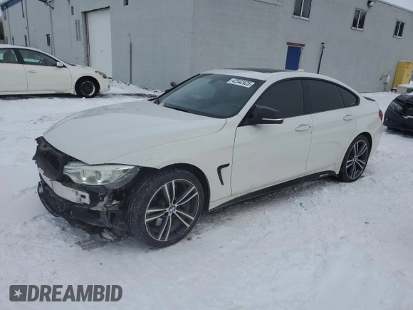 2017 BMW 4 Series 440i xDrive z VIN WBA4E5C52HG188916, wystawiony jako Copart lot #42542425 z przebiegiem 145 823 mil mil oraz Czysty tytuł • Clean title. Historia ofert i sprzedaży dostępna na DreamBid. Obrazek 1.