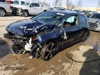 2016 Volkswagen Golf GTI S with VIN 3VWYT7AU6GM041483, listed as a Copart auction lot 40544784 with 0 mi miles and Salvage Title. Bid and sale history available at carsss.com. Image 1.