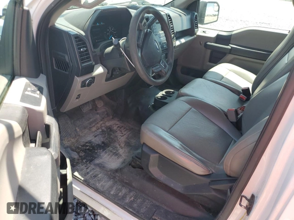 2017 Ford F-150 XL with VIN 1FTMF1C89HKE53850, listed as a Copart auction lot 50959155 with 166,647 mi miles and Salvage Title. Bid and sale history available at carsss.com. Image 8.