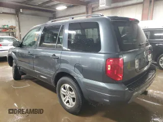 2005 Honda Pilot EX with VIN 5FNYF18445B023353, listed as a Copart auction lot 52409725 with 151,078 mi miles and Salvage Title. Bid and sale history available at DreamBid. Image 2.