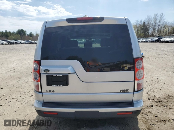 2013 Land Rover LR4 Lux with VIN SALAK2D41DA665134, listed as a Copart auction lot 54587245 with 150,462 mi miles and Clean Title. Bid and sale history available at DreamBid. Image 6.