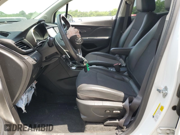 2021 Buick Encore Preferred with VIN KL4CJESB2MB357691, listed as a Copart auction lot 54188224 with 19,571 mi miles and Salvage Title. Bid and sale history available at carsss.com. Image 7.