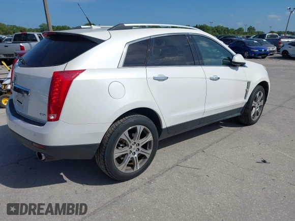 2012 Cadillac SRX Premium Collection with VIN 3GYFNCE30CS652687, listed as a IAAI auction lot 41964386 with 131,722 mi miles. Bid and sale history available at carsss.com. Image 4.