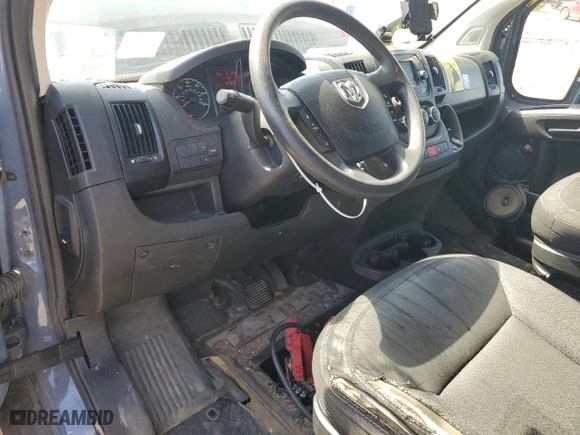 2019 Ram ProMaster Cargo Van with VIN 3C6TRVDG9KE519198, listed as a Copart auction lot 50305515 with 117,651 mi miles and Clean Title. Bid and sale history available at carsss.com. Image 8.
