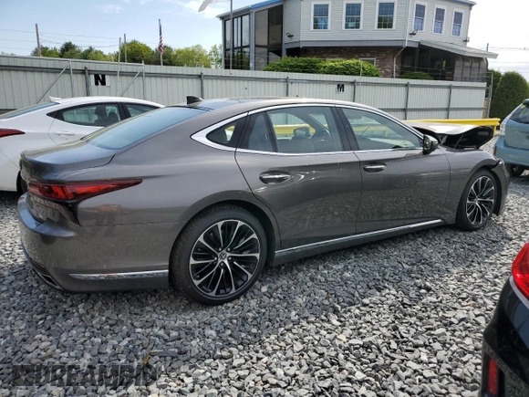 2022 Lexus LS с VIN JTHG5LGF5N5010463, выставлен на аукционе Copart как лот 56754505 с пробегом 31 473 миль миль и Списание • Salvage title. История ставок и продаж доступна на DreamBid. Изображение 3.
