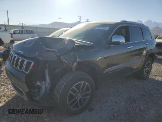 2017 Jeep Grand Cherokee Limited 75th Anniversary with VIN 1C4RJFBT4HC914874, listed as a Copart auction lot 86974344 with 89,662 mi miles and Salvage title. Bid and sale history available at DreamBid. Image 1.