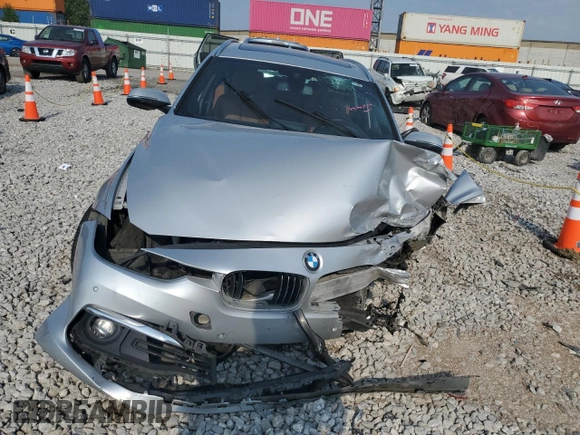 2017 BMW 3 Series 330i xDrive with VIN WBA8K3C36HK679449, listed as a Copart auction lot 64266974 with Not Provided miles and Salvage Title. Bid and sale history available at carsss.com. Image 5.