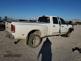 2006 Dodge Ram 3500 SLT with VIN 3D7MX48C36G110554, listed as a Copart auction lot 86737644 with 356,909 mi miles and Salvage Title. Bid and sale history available at carsss.com. Image 3.