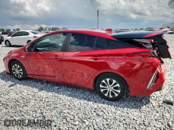 2022 Toyota Prius LE z VIN JTDKAMFP9N3208904, wystawiony jako Copart lot #62521205 z przebiegiem 37 147 mil mil oraz Szkoda całkowita • Salvage title. Historia ofert i sprzedaży dostępna na DreamBid. Obrazek 2.