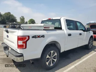2019 Ford F-150 XL with VIN 1FTEW1E49KFB03911, listed as a Copart auction lot 60873085 with 143,134 mi miles and Clean title. Bid and sale history available at DreamBid. Image 3.