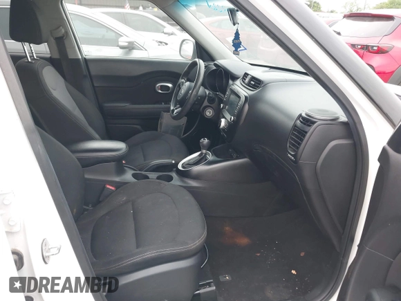 2018 Kia Soul + with VIN KNDJP3A53J7898937, listed as a IAAI auction lot 42032201 with 107,750 mi miles. Bid and sale history available at carsss.com. Image 5.