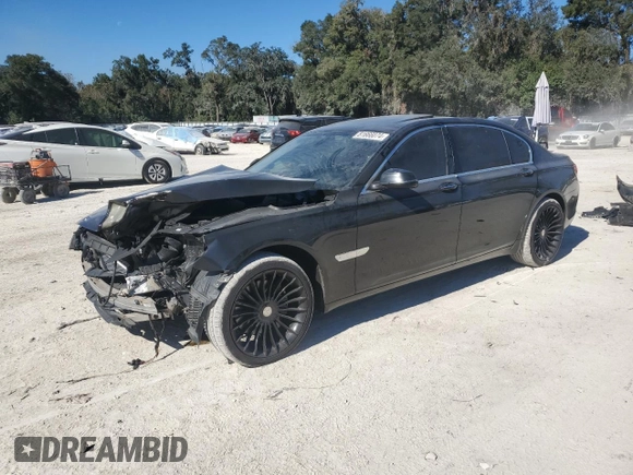 2015 BMW 7 Series 740Li xDrive with VIN WBAYF4C50FD874041, listed as a Copart auction lot 81666074 with 156,802 mi miles and Salvage Title. Bid and sale history available at carsss.com. Image 1.