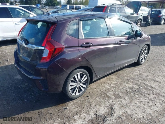 2017 Honda Fit EX with VIN 3HGGK5H73HM709071, listed as a IAAI auction lot 41993220 with 128,551 mi miles. Bid and sale history available at carsss.com. Image 4.